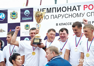 Хабаровчане впервые выиграли медаль чемпионата России по парусному спорту  